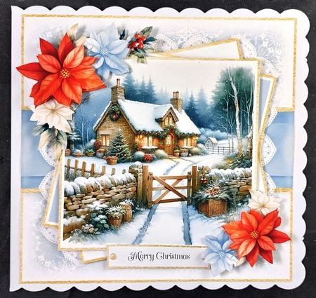 Snow Cottage by Linda Short