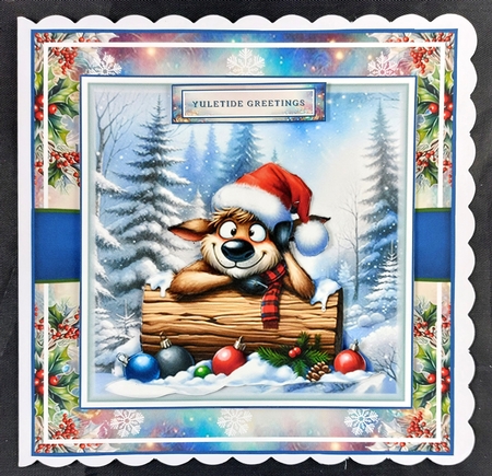 Whimsical Reindeer 02 Mini Page Kit by Linda Short