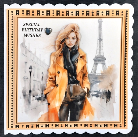 Belle Paris In Orange - Mix 1 by Linda Short