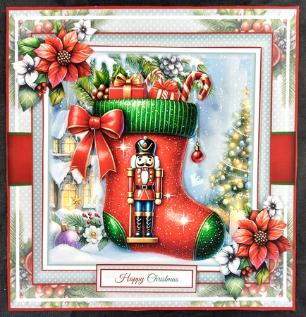 Christmas Stockings Mini Page Kit by Linda Short