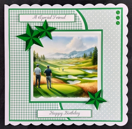 Golfing by Linda Short