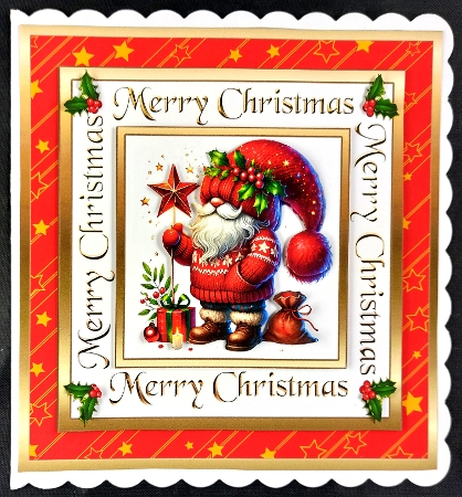 SC Gnome with gifts by Linda Short
