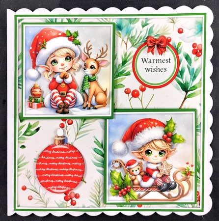 Little Christmas Elves by Linda Short