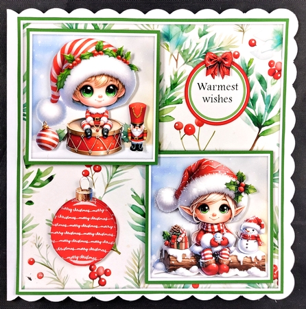 Little Christmas Elves 2 by Linda Short
