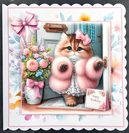 cat birthday by Linda Short