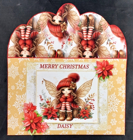 Sweet Christmas Fairy - Money Wallet by Linda Short