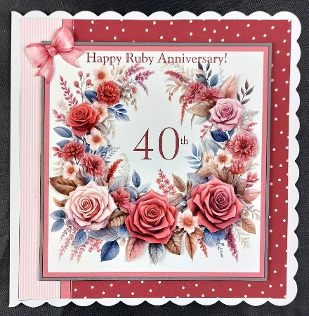 Ruby Wedding Anniversary by Linda Short