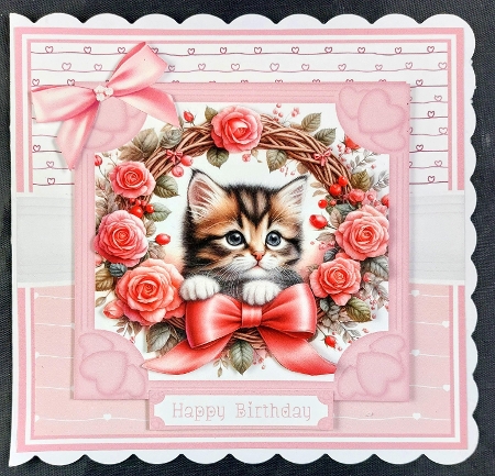 ROSE KITTENS - anniversary, valentines, birthday by Linda Short