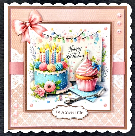 Sweet Girl Birthday by Linda Short