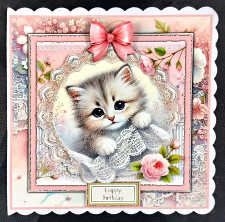 Kittens n Lace by Linda Short
