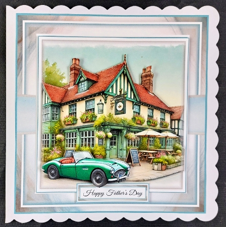 Classic Sports Car by Linda Short