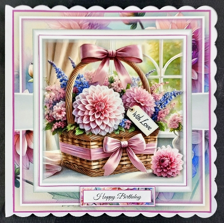 Dahlia Basket by Linda Short