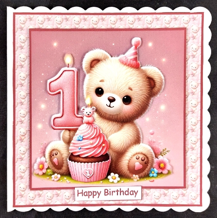 Baby 1 today cupcake by Linda Short