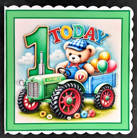 teddy tractor 1 today by Linda Short