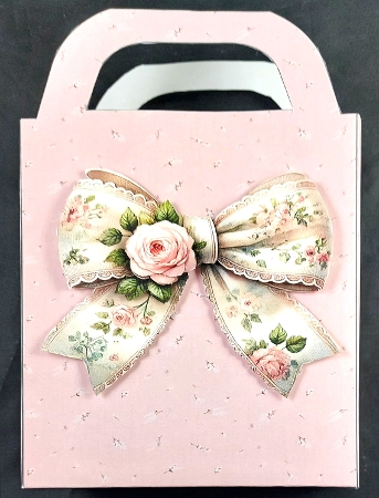 Shabby Chic  Bow   Clipart by Linda Short