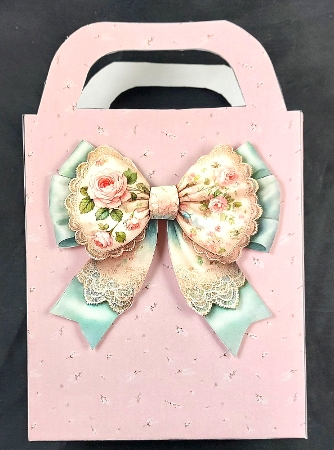 Shabby Chic  Bow   Clipart by Linda Short