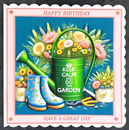 Keep calm and do the garden by Linda Short