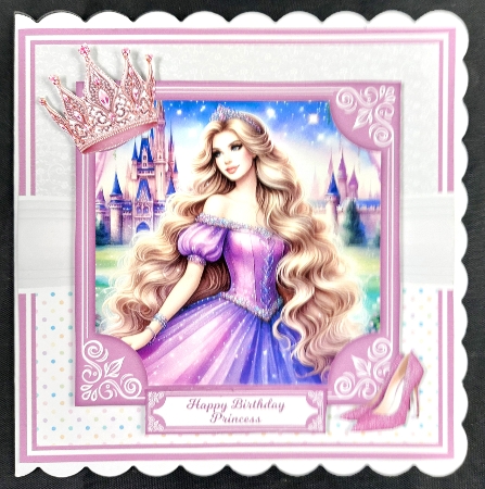 5X7 & 6X6 - PRINCESS SET 2 by Linda Short
