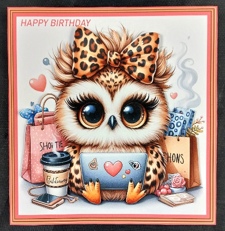 Cute Owls by Linda Short