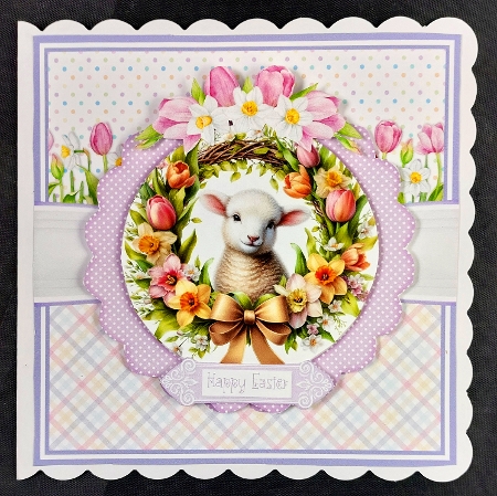 EASTER WREATH ANIMALS by Linda Short