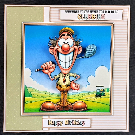Never Too Old Mini Kit – A Tee-rific Birthday 7x7 mini kit by Linda Short