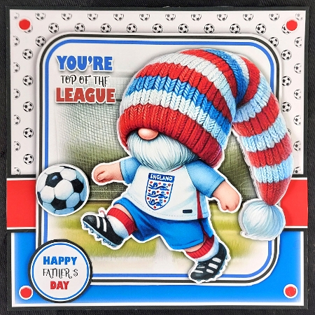 Top Of The League Red White & Blue Mini Kit Birthday/Fathers Day by Linda Short