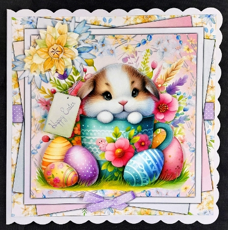 Easter Egg Bunnies by Linda Short