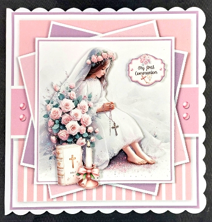 Communion / Confirmation Girl by Linda Short