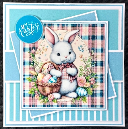 Cute Easter Bunny Toppers Ser by Linda Short