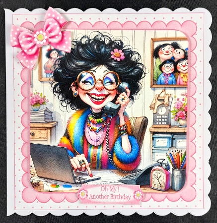 7x7 Fun office worker birthday wishes by Linda Short