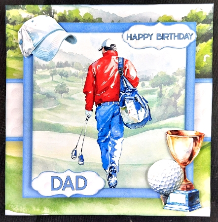 The Golfer Mini Kit 7X7 by Linda Short