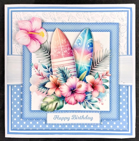 SUMMER TIME 7x7, 6x6, 5x7 by Linda Short