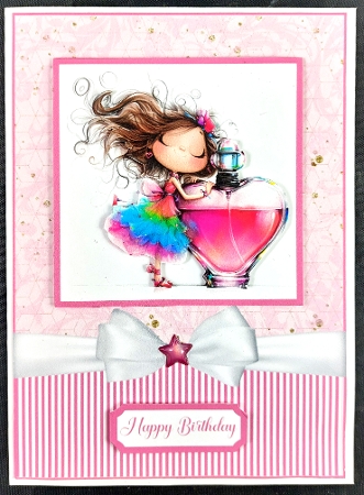 Perfume Collection Card Front 7x5 by Linda Short