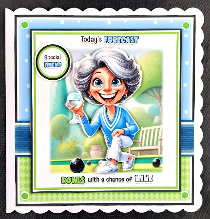 Bowls Forecast Wine Mini Kit by Linda Short