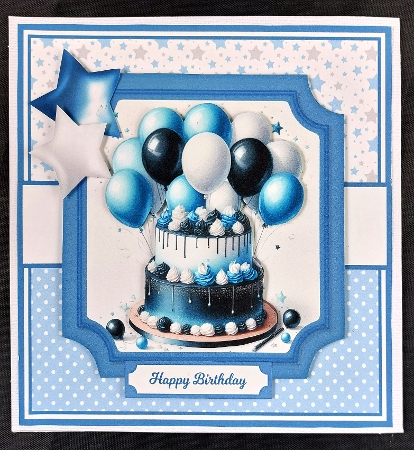 7x7, 5x7, 6x6 - BIRTHDAY CAKES by Linda Short