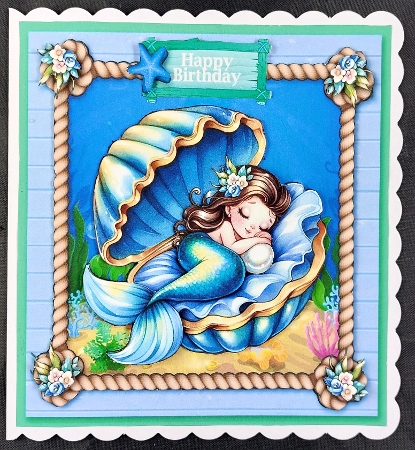 Under The Sea Sleeping Mermaid 1 to 6 by Linda Short