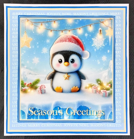 Christmas penguin by Linda Short