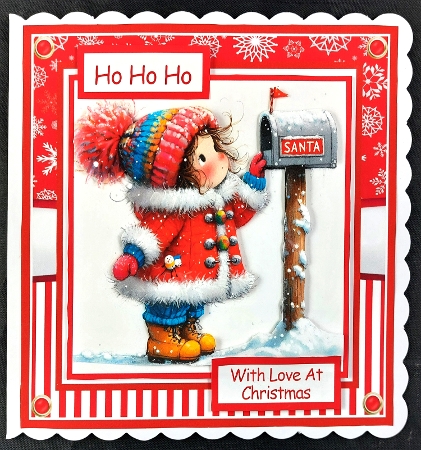 Letter For Santa Mini Kit 7x7 by Linda Short