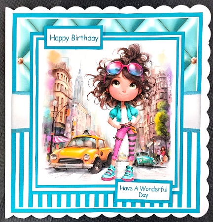 Celebrating in New York Mini Kit 7x7 by Linda Short