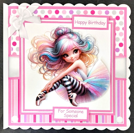 Becky Ballerina Mini Kit 7x7 by Linda Short