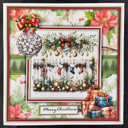 Christmas Fence - Mini Kit by Linda Short