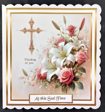 sympathy flowers 5 by Linda Short