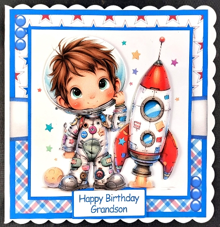 My Little Astronaut Mini Kit 7x7 by Linda Short