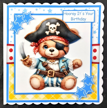 Teddy and Friends Mini Kit 7x7 by Linda Short
