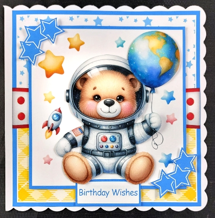 Teddy and Friends Mini Kit 7x7 by Linda Short
