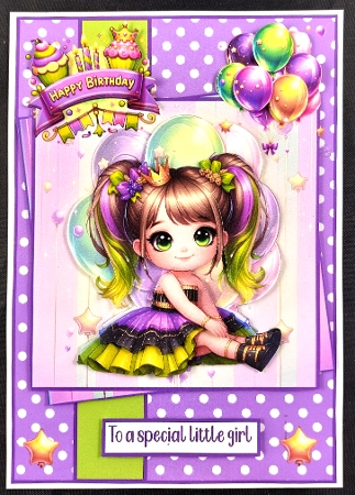 Party girl A5 by Linda Short