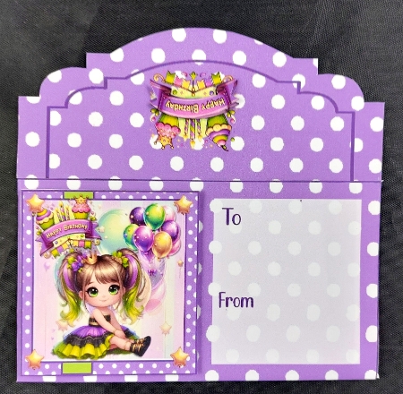 Party girl A5 by Linda Short