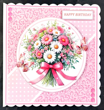 Bouquet of Flowers 2 Mini Kit 7x7 by Linda Short