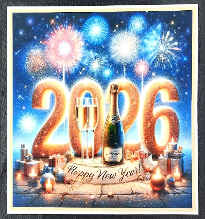 Happy New Year 2026 by Linda Short