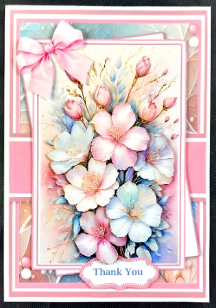Delicate Flower Bouquet by Linda Short